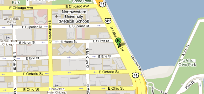 680 N Lakeshore Dr. Chicago Map 680 N Lakeshore Dr. Chicago Map